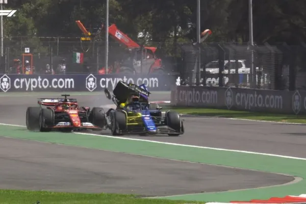 El compañero de Colapinto protagonizó un accidente en la primera práctica del Gran Premio de México