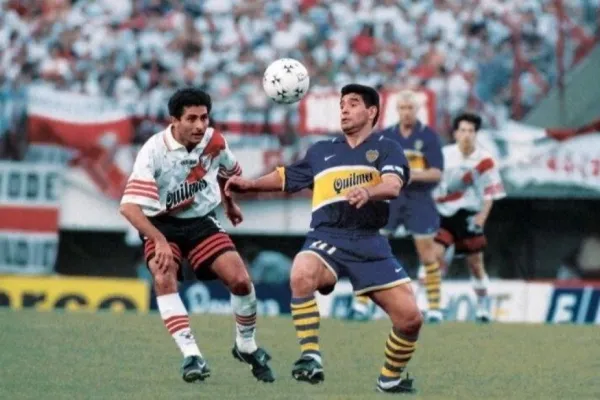 Me van a tener que matar: la arenga de Maradona en su último partido como profesional y frente a River