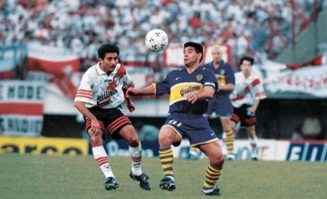 Esta fue la histórica frase que Maradona dijo en su último partido frente a River