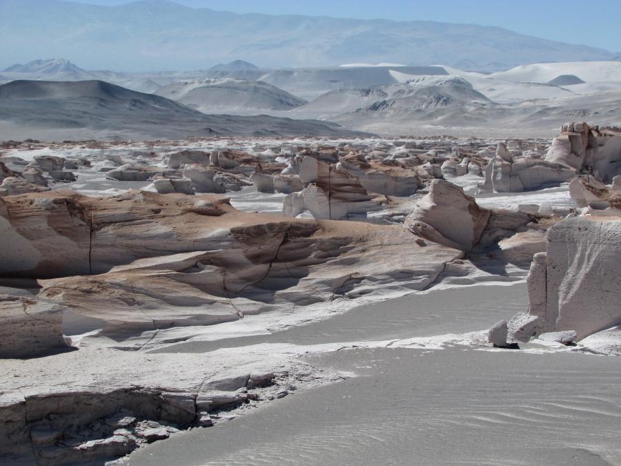 Parece de otro planeta: un paisaje surrealista en el corazón de Catamarca