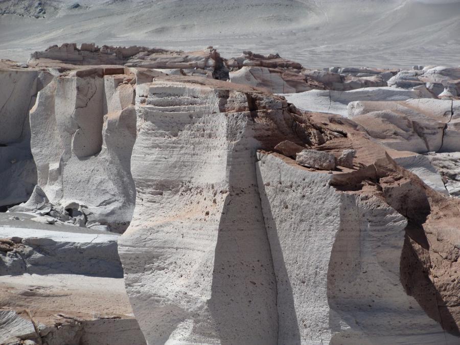 Parece de otro planeta: un paisaje surrealista en el corazón de Catamarca