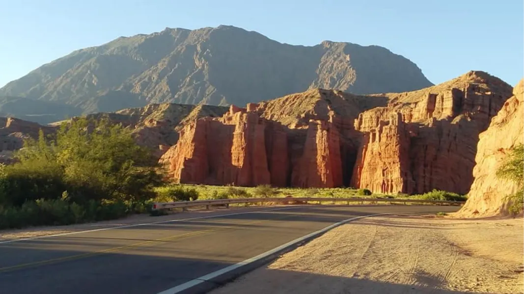 El parque de Talampaya es una de las bellezas naturales de nustro país.