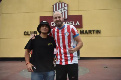 Un famoso streamer argentino visitó La Ciudadela para ver a San Martín de Tucumán: “Hace mucho que quería venir”
