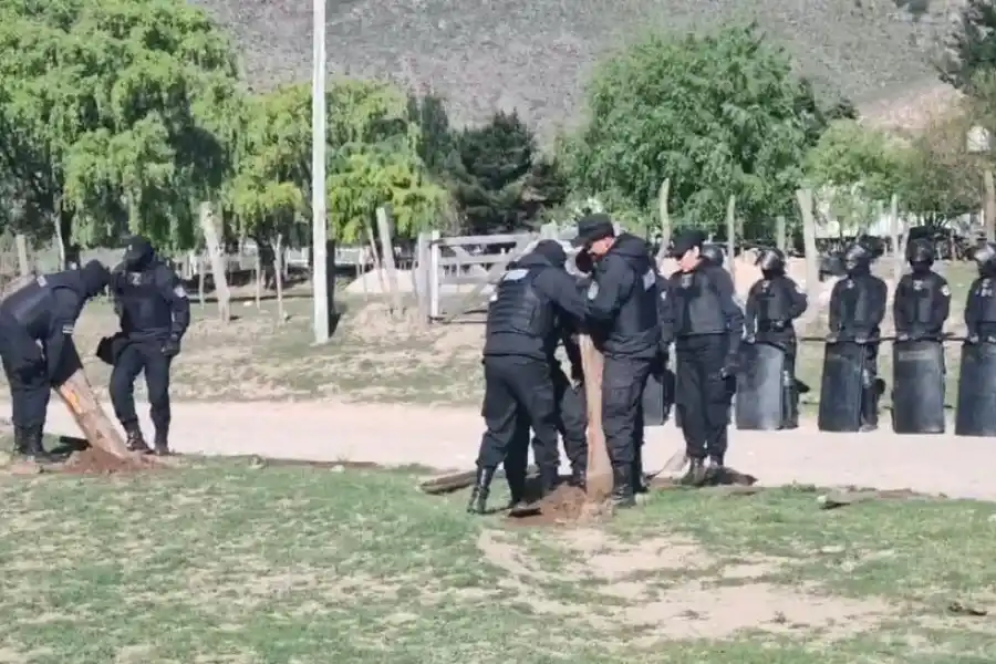 CALMA. Joaquín Girvau dijo que no hubo incidentes durante el operativo.