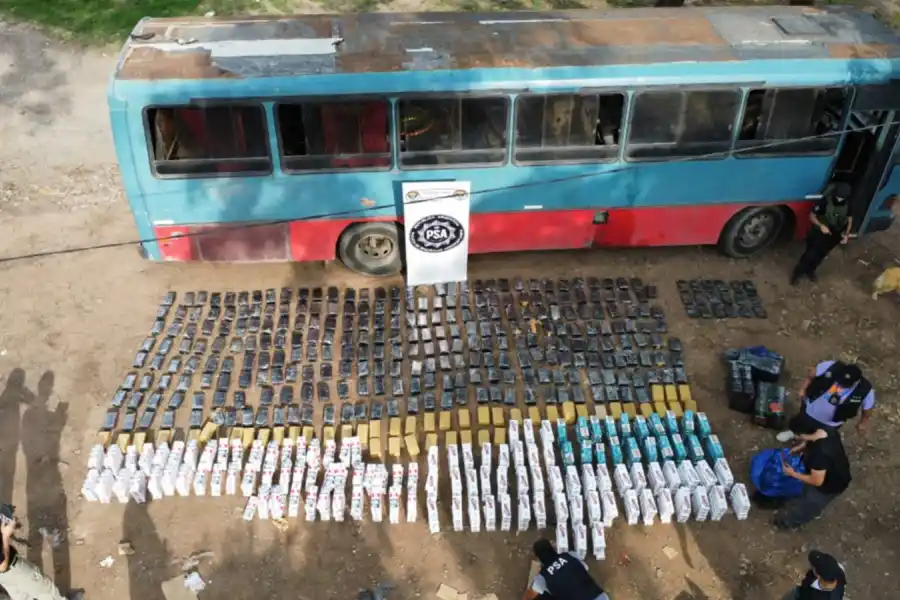 Operativo en la ruta nacional 9. PSA 