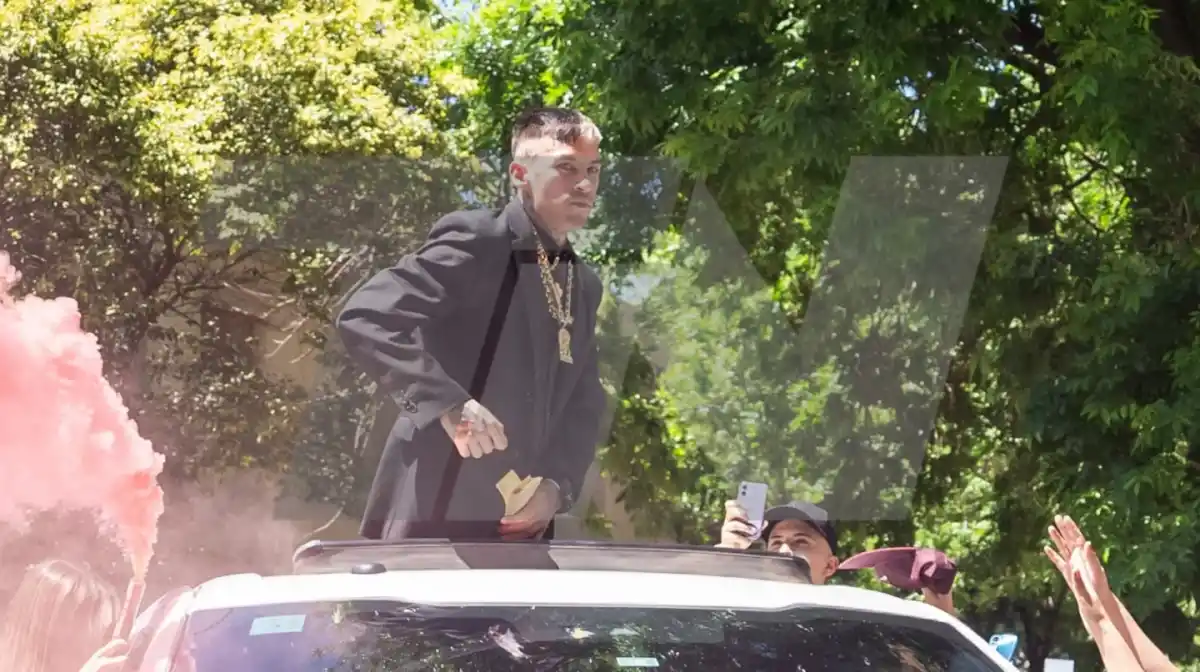 UN FALLO QUE LO BENEFICIA. L-Gante fue sentenciado a tres años de prisión en suspenso.