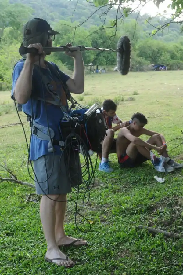 EN PLENO TRABAJO. Las imágenes de la “La Hermandad” en Potrero de las Tablas.