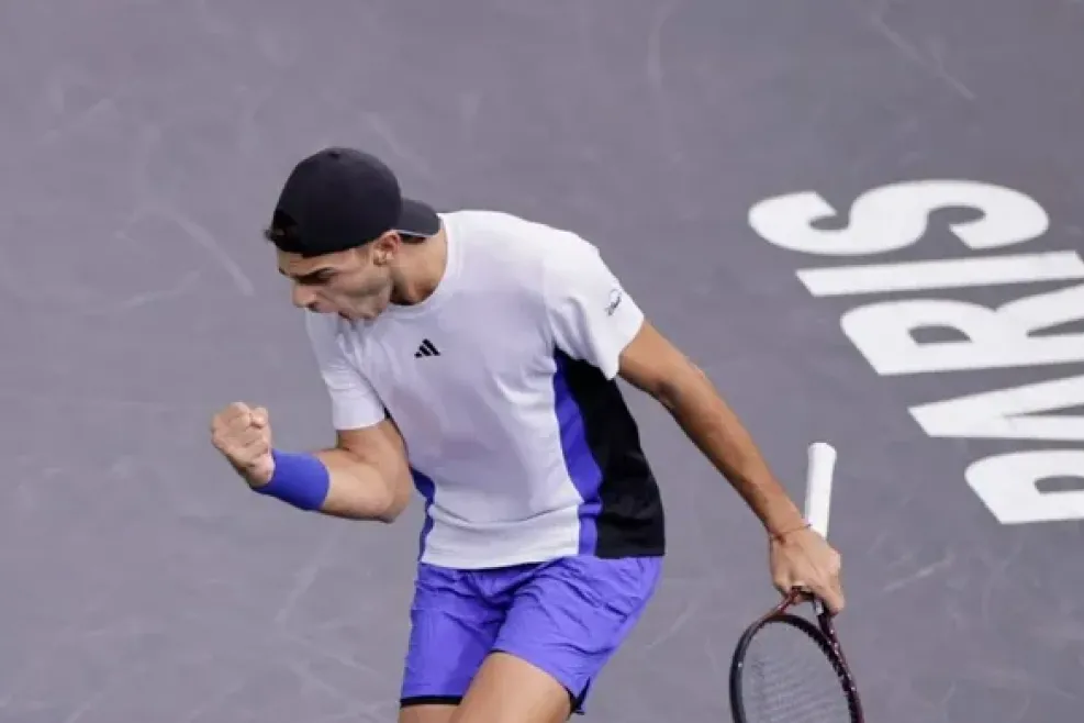 Francisco Cerúndolo dio la sorpresa en el Masters 1000 de Paris