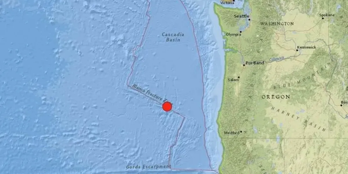 Un fuerte terremoto sacudió la costa oeste de Estados Unidos