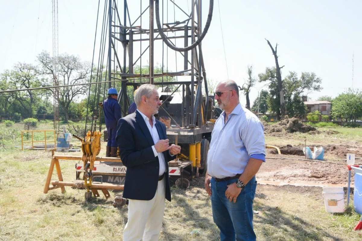 Comenzó la perforación de un nuevo pozo de agua potable en Ciudadela