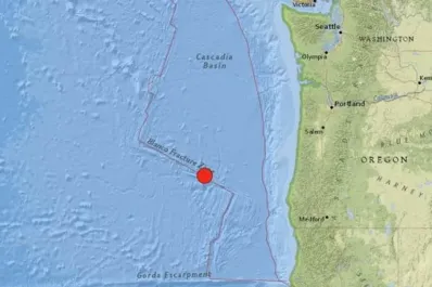 Un fuerte terremoto sacudió la costa oeste de Estados Unidos