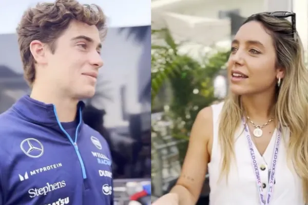 Franco Colapinto tuvo un pícaro ida y vuelta con Sofi Martínez: No tantos como vos