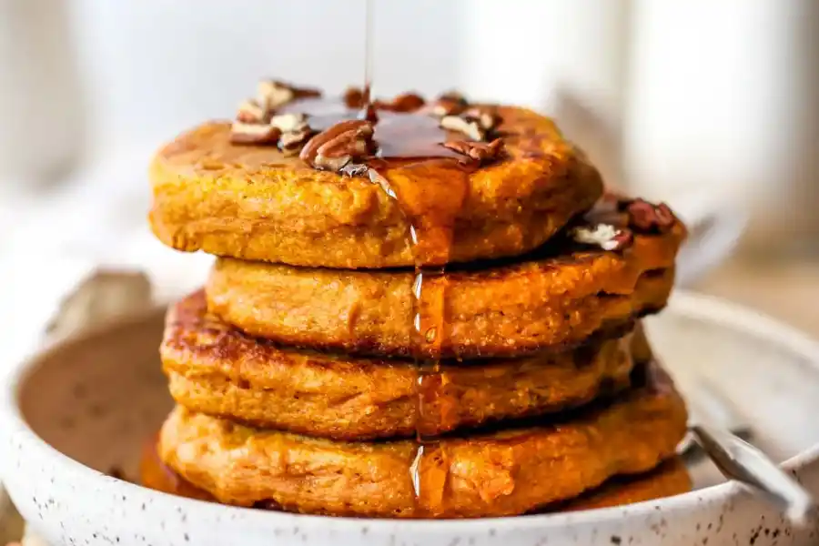 ¿Cómo preparar estos panqueques de calabaza?