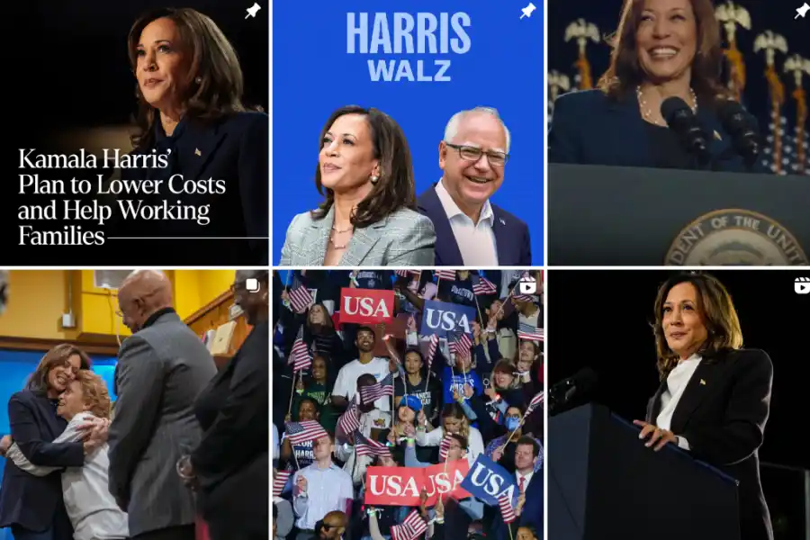 Trump vs Harris: la batalla por la presidencia también se libra en las redes sociales