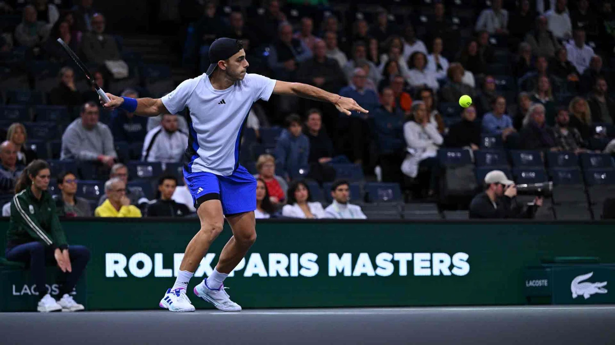 Se terminó el sueño: Francisco Cerúndolo, eliminado del Masters 1000 de París