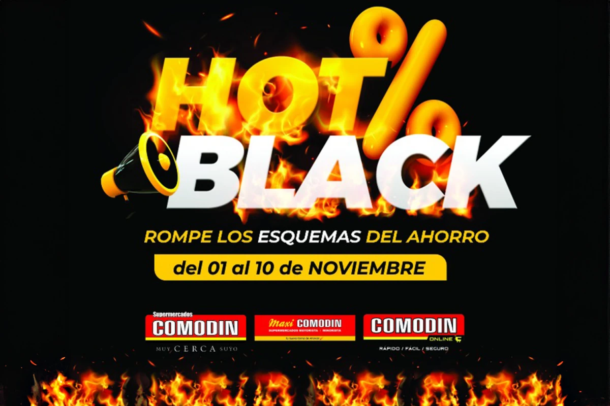 Supermercados Comodín Lanza la Impactante Campaña Hotblack de Comodín para Brindar Ofertas Inigualables