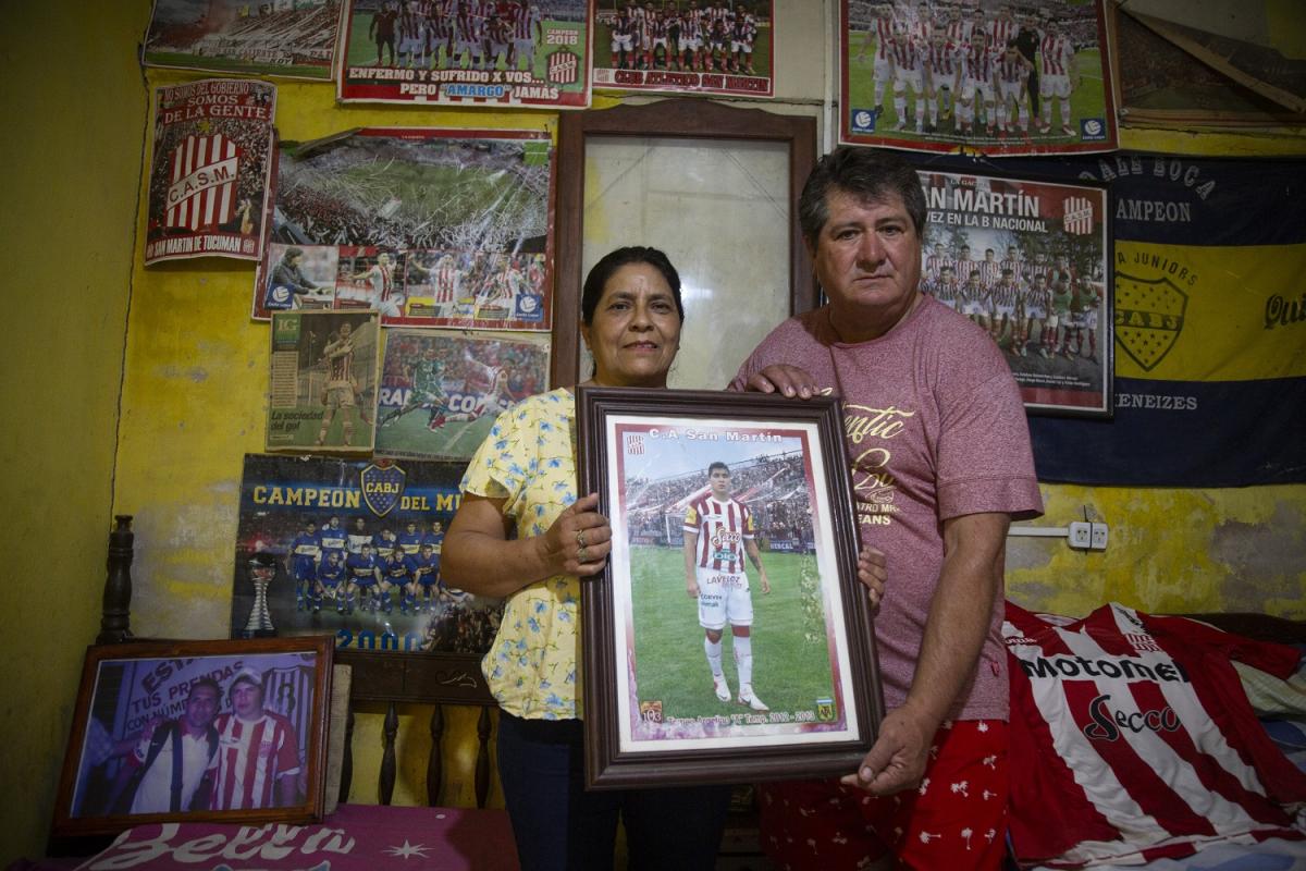 ORGULLO. Sus padres, Marcelo y Sara tienen debilidad por Gonzalo.