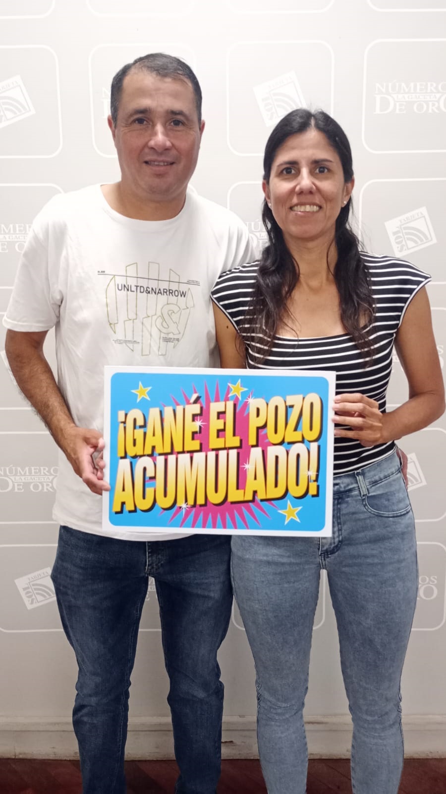 SUEÑO CUMPLIDO. Gimena y su pareja podrán ampliar su casa.