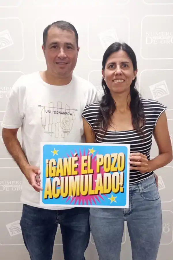 SUEÑO CUMPLIDO. Gimena y su pareja podrán ampliar su casa.