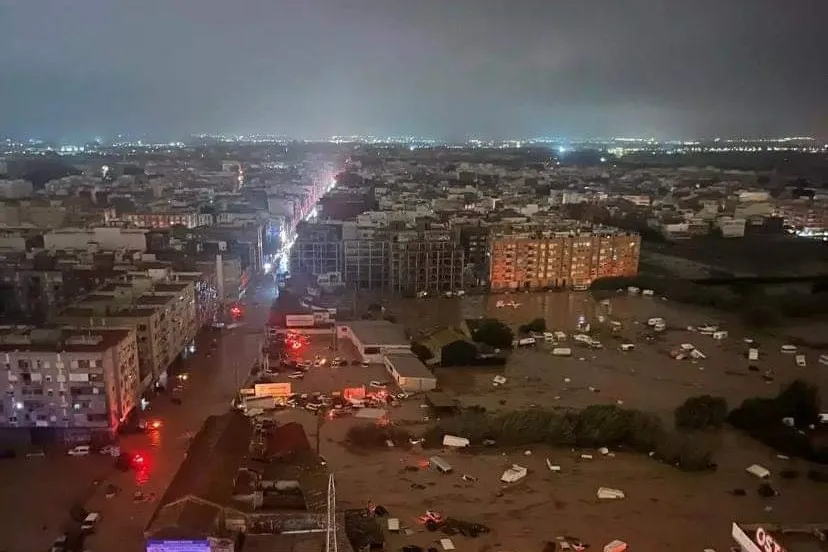 VALENCIA. Las inundaciones ya dejaron más de 200 fallecidos en esa región de España.