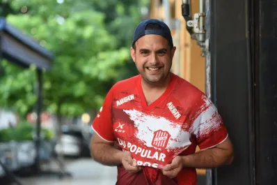 El regalo inesperado que le permitió llegar hasta Rosario para alentar a San Martín de Tucumán