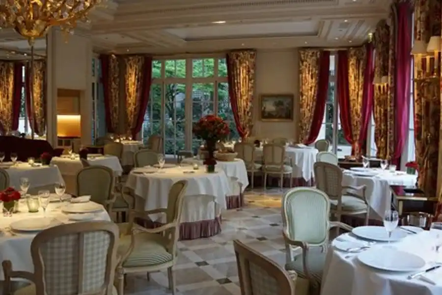 Restaurante Epicure del hotel Bristol en París.
