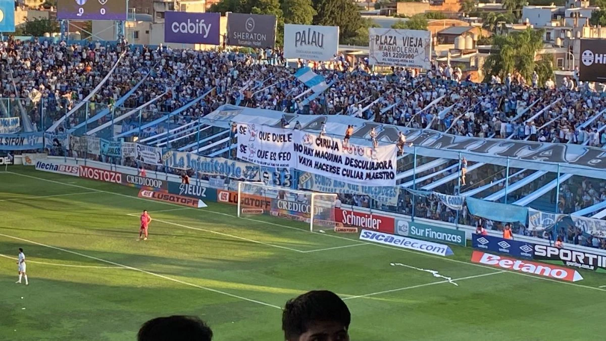 La cargada de los hinchas de Atlético por la final perdida de San Martín