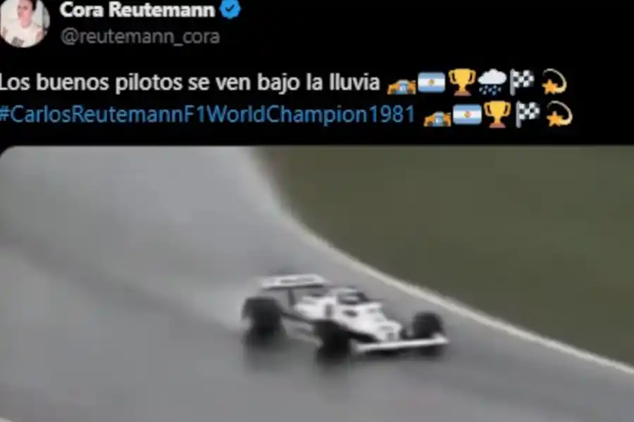 Fórmula 1: el polémico posteo de la hija de Carlos Reutemann, ¿con chicana para Colapinto?