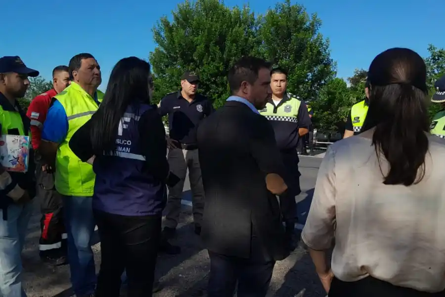 INVESTIGAN el macabro hallazgo. Todavia no identificaron a la víctima. 