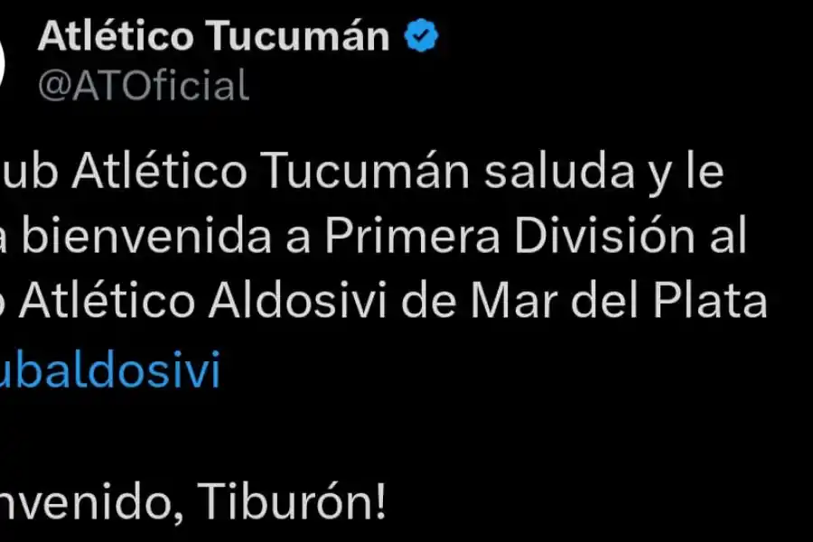 El saludo de “Chiqui” Tapia a Aldosivi tras el triunfo sobre San Martín para volver a Primera: “Merecido ascenso”