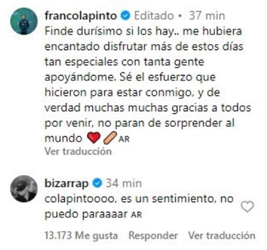 El mensaje de Franco Colapinto tras el abandono en el GP de Brasil