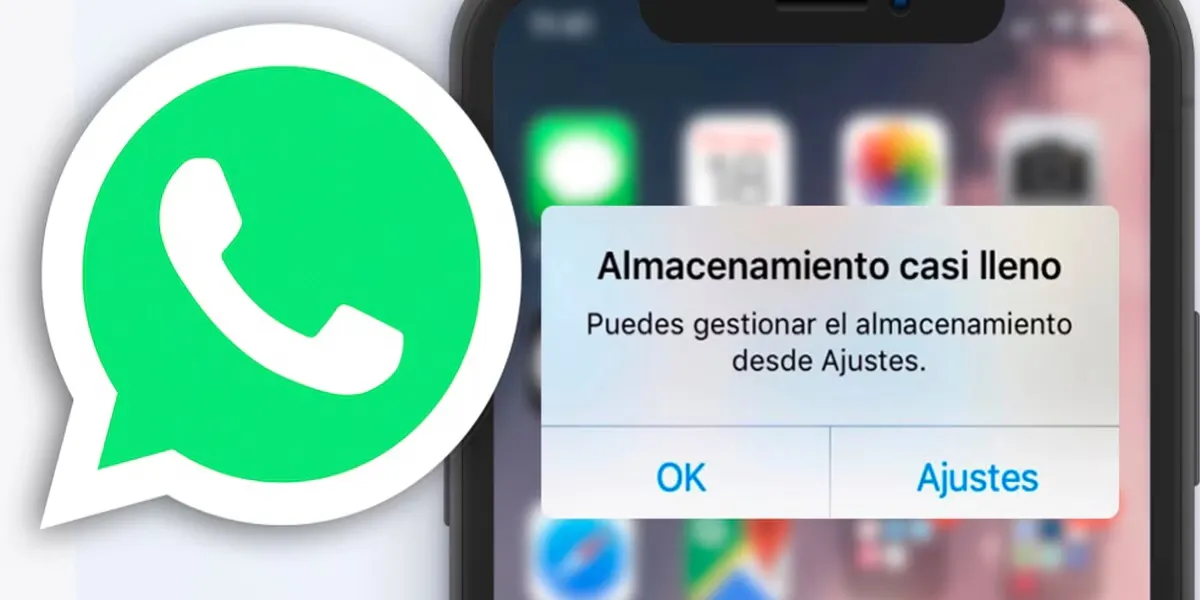 WhatsApp permite guardar solo asta 15 gigabytes.