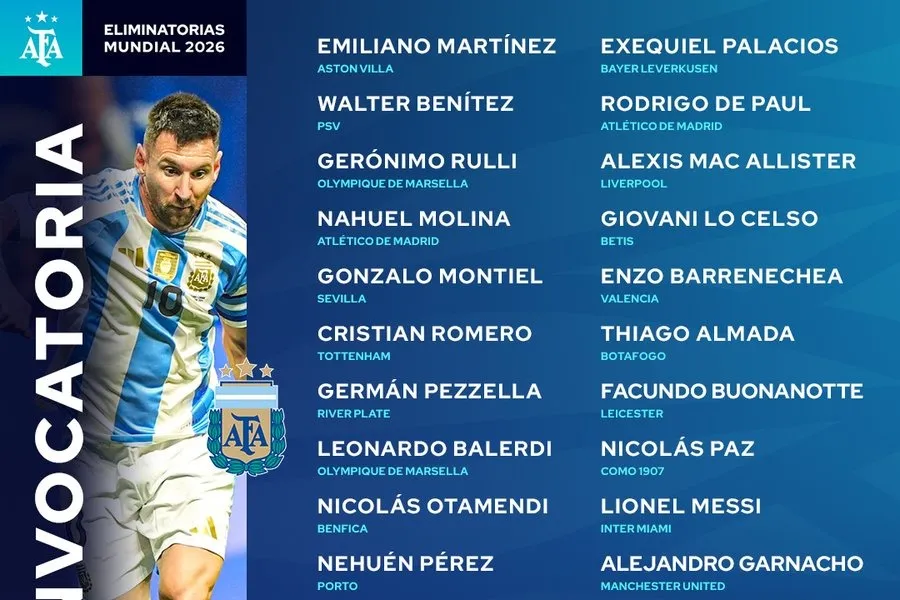 ¿Quién es Enzo Barrenechea? La sorpresa de Scaloni para la doble fecha de Eliminatorias