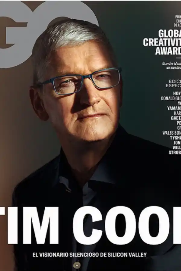 ENTREVISTA. GQ puso a Cook en su portada. / GQ México.
