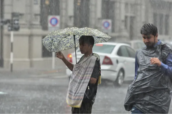 Hay alerta amarilla por tormentas y vientos en ocho provincias