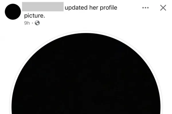 ¿Viste fotos de perfil con fondo negro en las redes? Es el luto por el triunfo de Trump