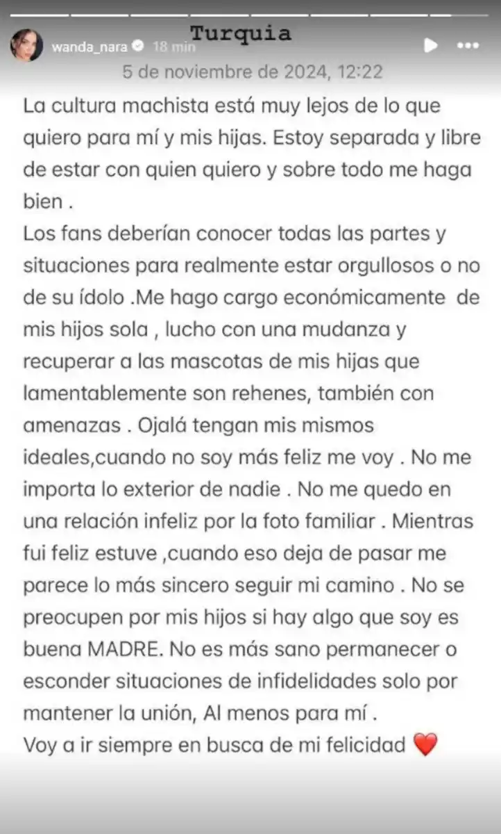 Tras confirmar su noviazgo con Wanda Nara, L-Gante fue amenazado por los fanáticos turcos de Icardi