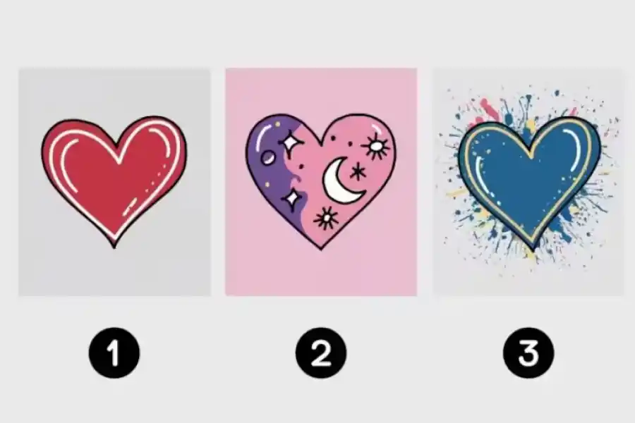 Test de personalidad: elegí uno de los tres corazones y descubrí cómo es tu pareja ideal