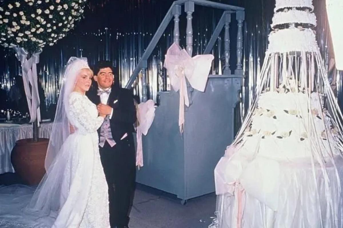 Las fotos del casamiento de Maradona y Villafañe: lujo, excentricidades y mil invitados en el Luna Park