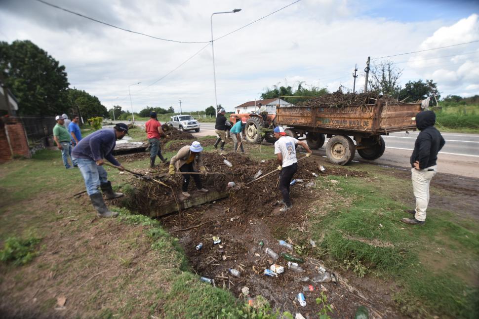 ARREGLOS. La ruta 38 fue limpiada, pero hay poblaciones aisladas.