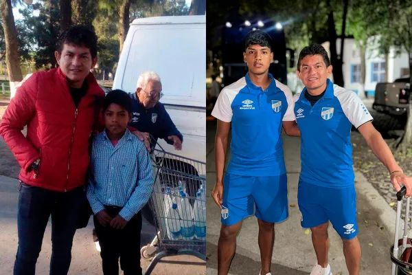 El trasfondo de la foto más viral de Atlético Tucumán, Olima y Pulga Rodríguez y el paso de ídolo a compañero