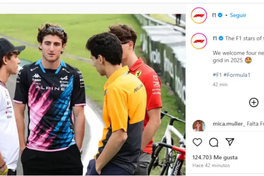 La Fórmula 1 destacó a sus “estrellas del futuro”: ¿está Colapinto?