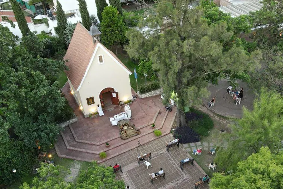 EL LUGAR DEL HECHO. La iglesia de Schoenstatt en la ciudad de Córdoba.