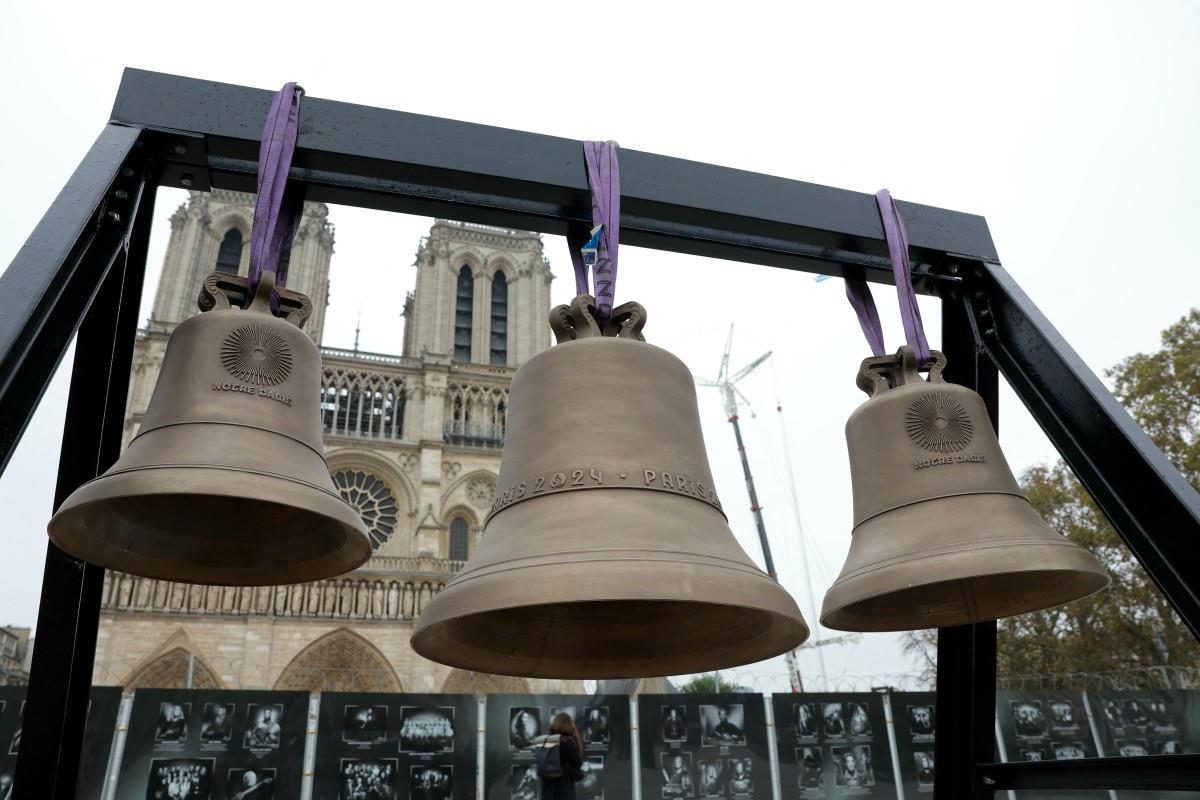 Nuevas campanas estarán presentes en la reapertura de Notre Dame. 