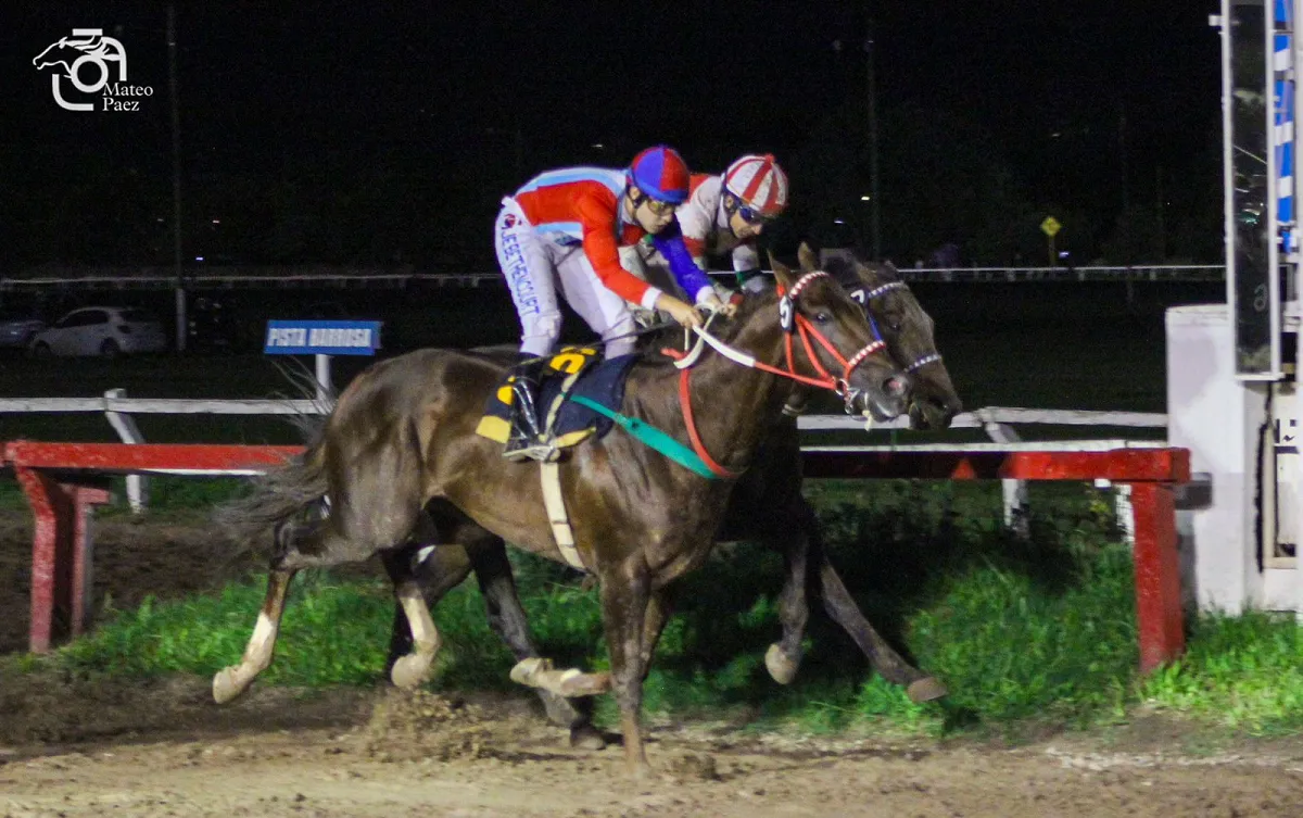 Paladín Oriental sacó a relucir guapeza para ganar la central del turf