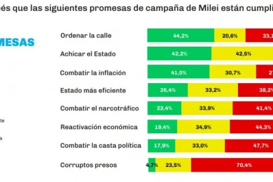 Sondeo privado: Milei repunta en imagen, pero le piden que siga combatiendo a la casta