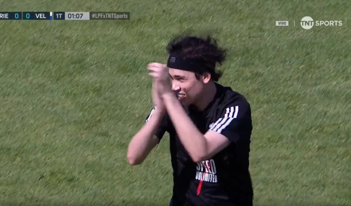 Así fue el polémico debut de Spreen con la camiseta de Riestra en la Liga Profesional