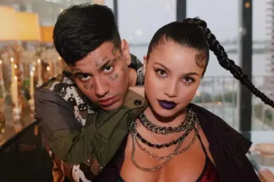 ¿Fin de la relación entre Duki y Emilia Mernes? Las fotos de los chats filtrados