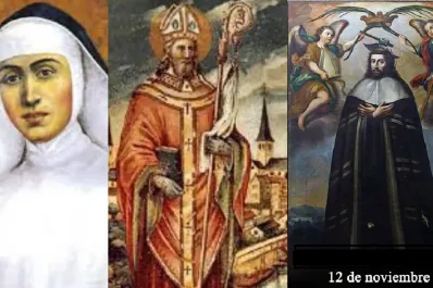 ¿Qué santos se celebran este 12 de noviembre?