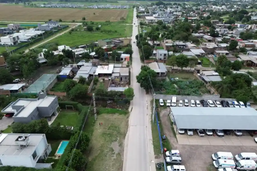 FANZOLATO. Se deberían expropiar casas para poder ampliar la avenida.